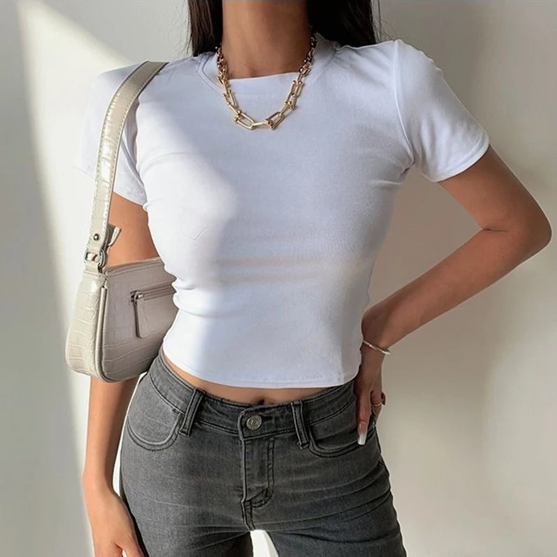 The Essential Crop Tee