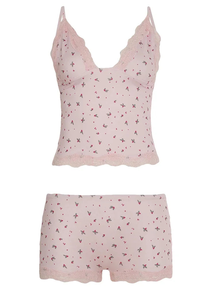 Lace Lounge Set