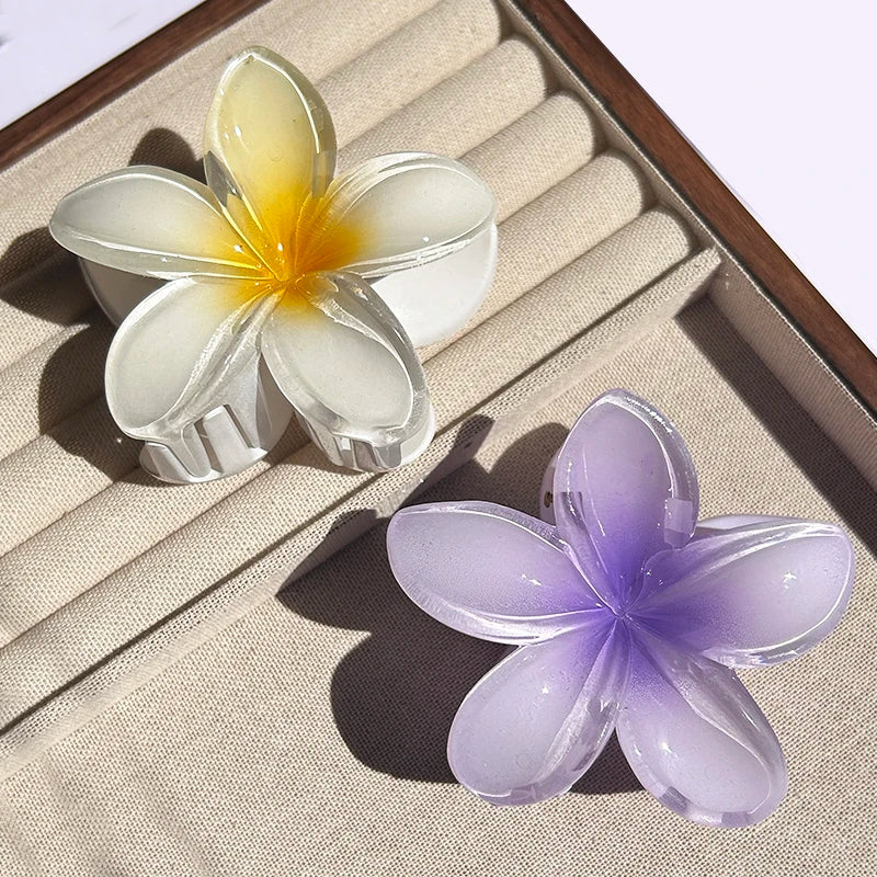 Flower Hair Claw Set