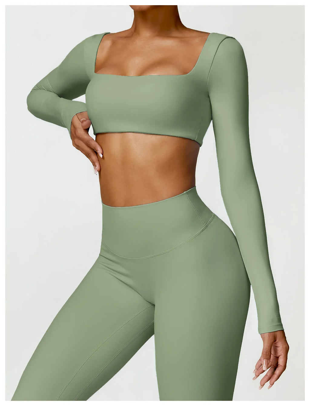 New Yoga Long sleeved Women's Outdoor Running Fitness Wear T-shirt Long sleeved Yoga Shirt Gym Push Up Workout Single Piece Top