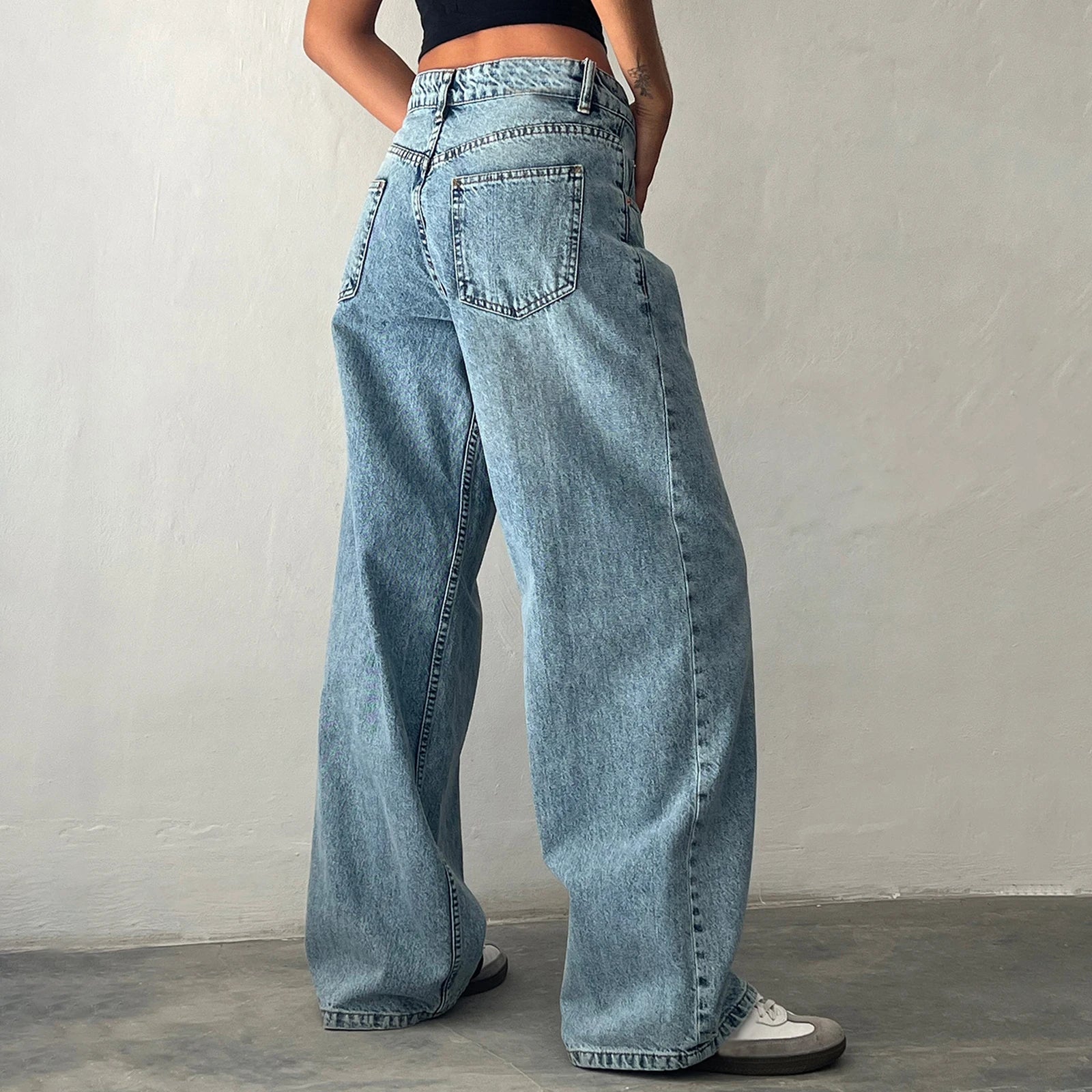Saint Ivy Baggy Boyfriend Jeans