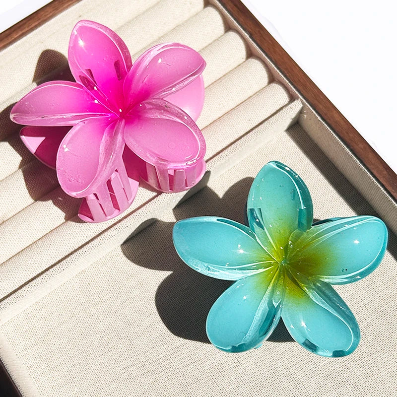 Flower Hair Claw Set