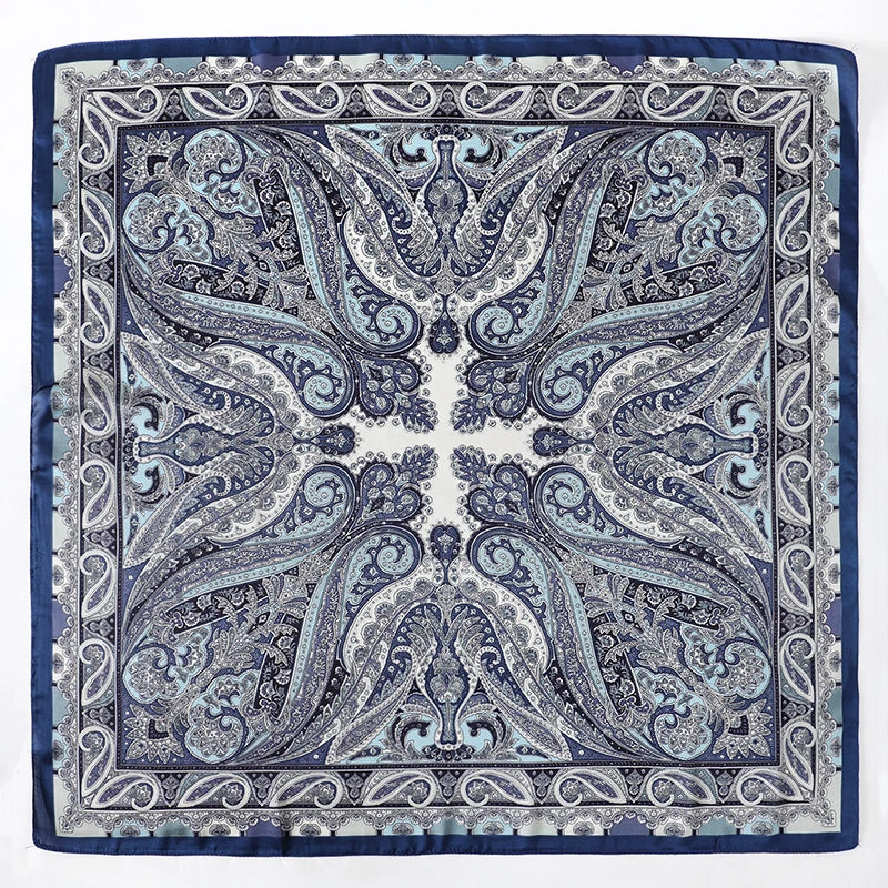 Bohemian Silk Square Scarf