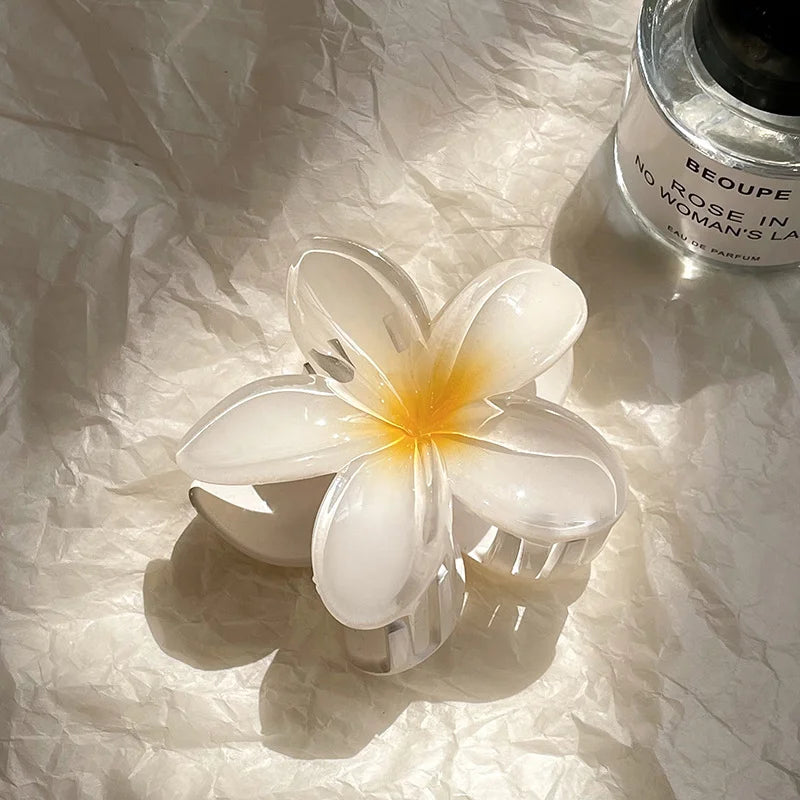 Floral Hair Claw Clip
