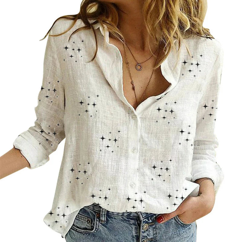 Linen Oversized Blouse