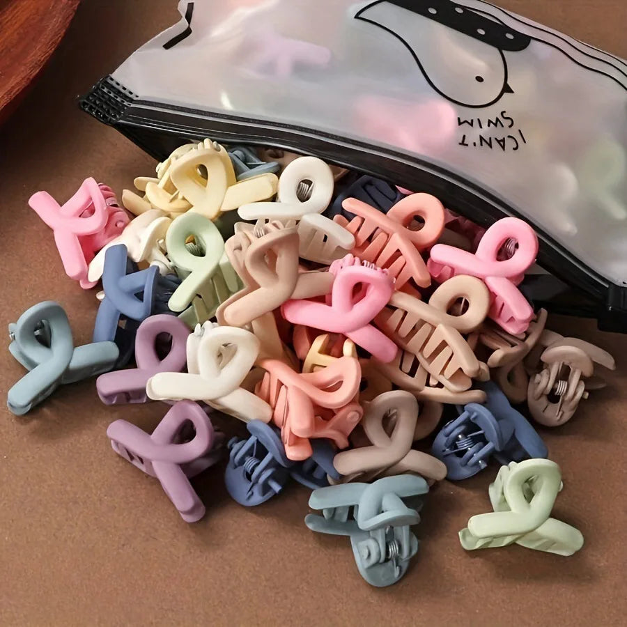 Matte Hollow Hair Claw Clips