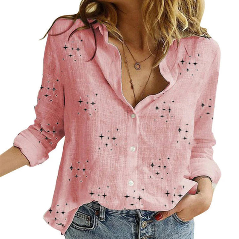 Linen Oversized Blouse