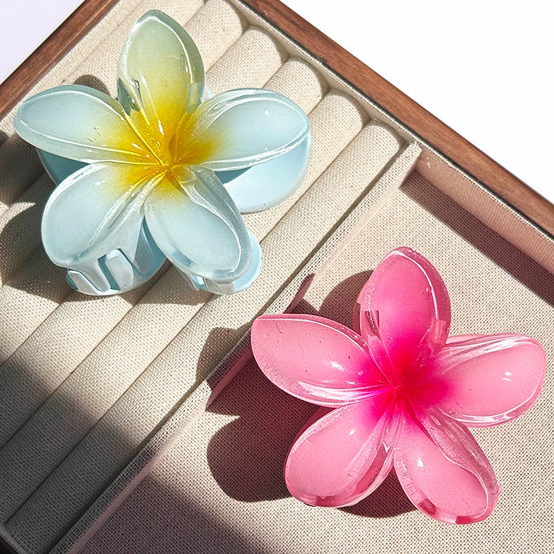 Flower Hair Claw Set