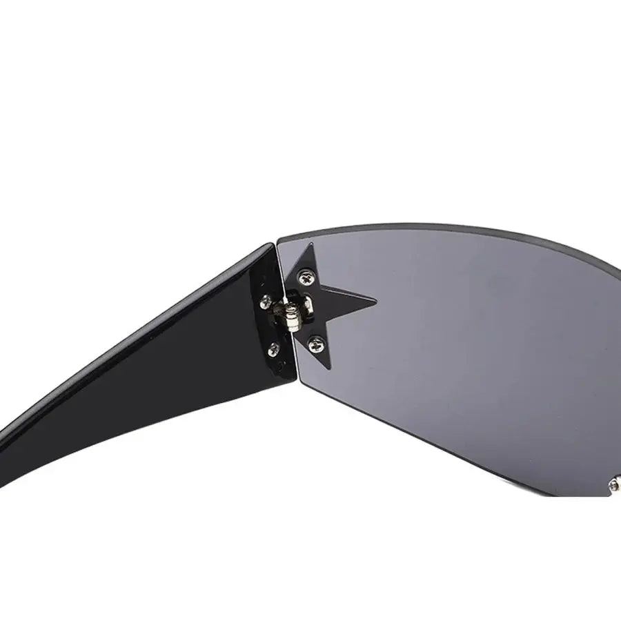 Y2K Star Rimless Sunglasses