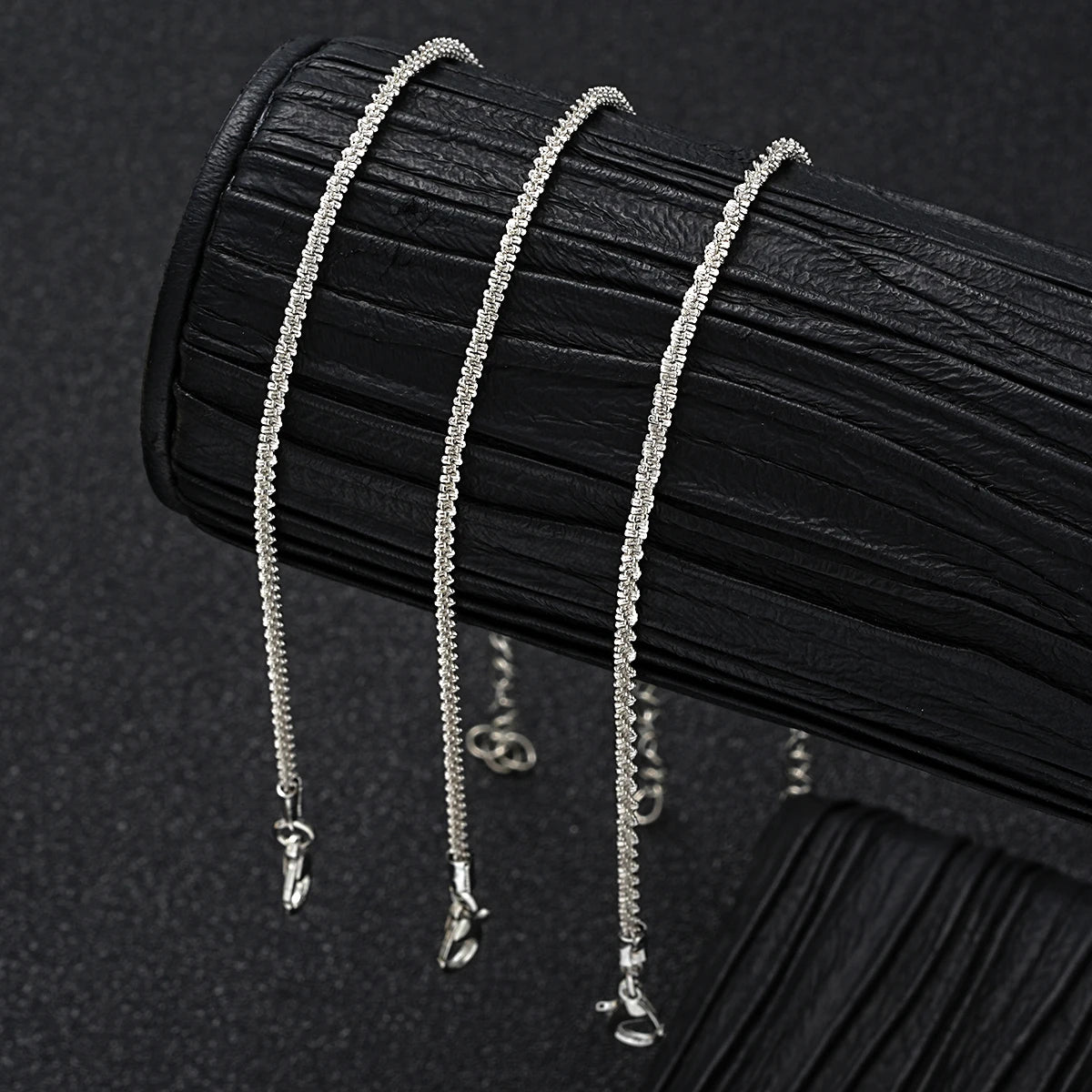 Butterfly & Pearl Anklet Set