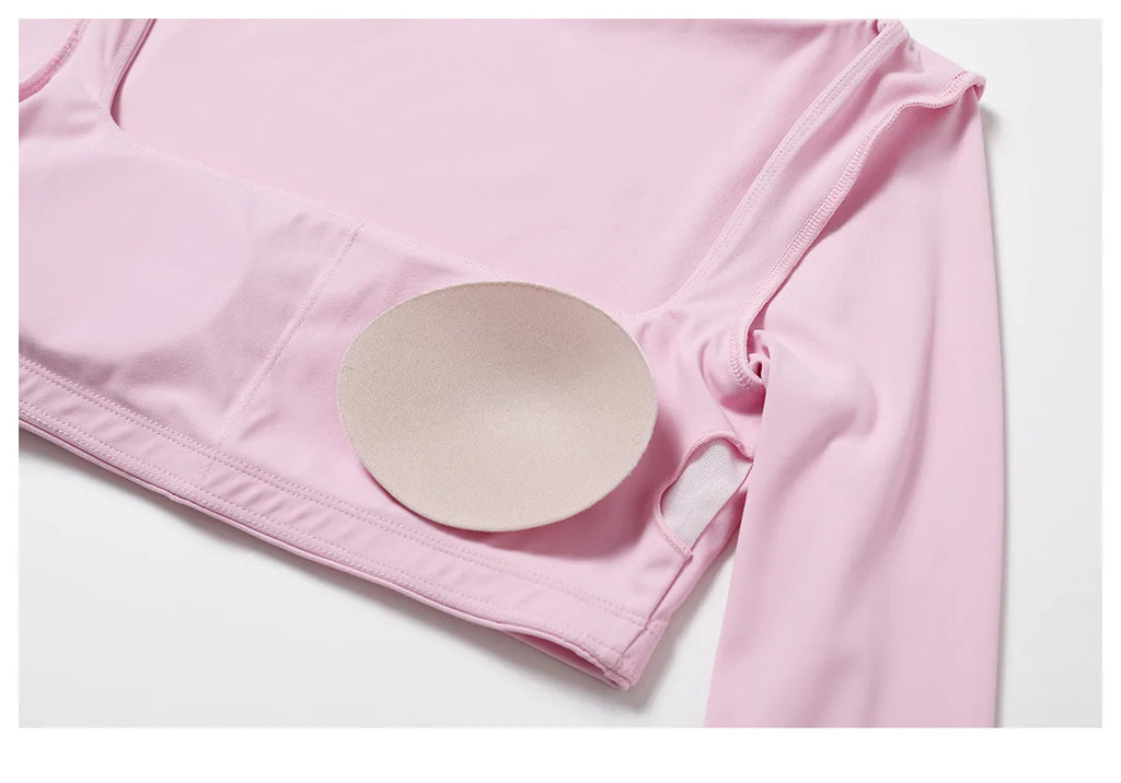 New Yoga Long sleeved Women's Outdoor Running Fitness Wear T-shirt Long sleeved Yoga Shirt Gym Push Up Workout Single Piece Top