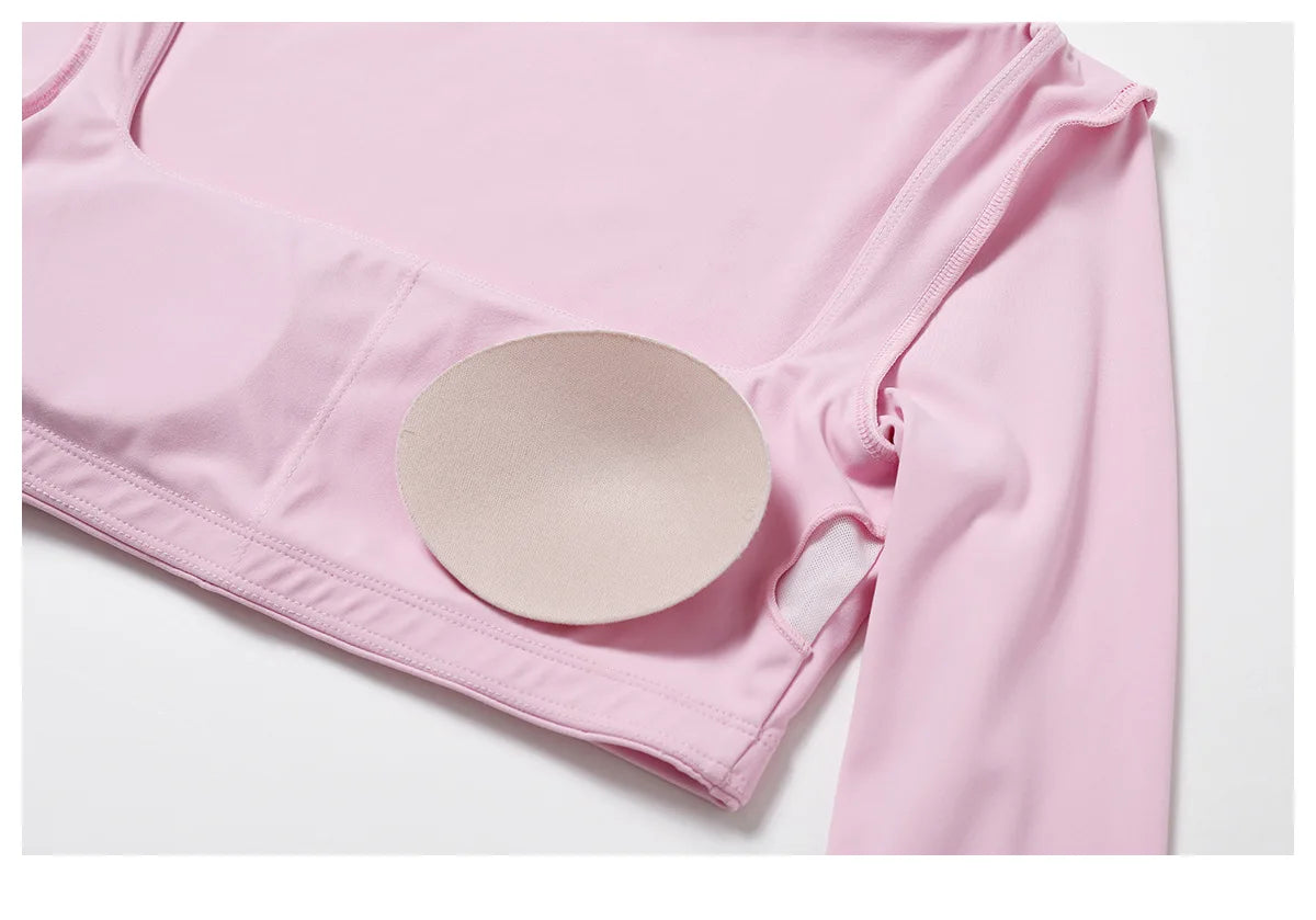 New Yoga Long sleeved Women's Outdoor Running Fitness Wear T-shirt Long sleeved Yoga Shirt Gym Push Up Workout Single Piece Top