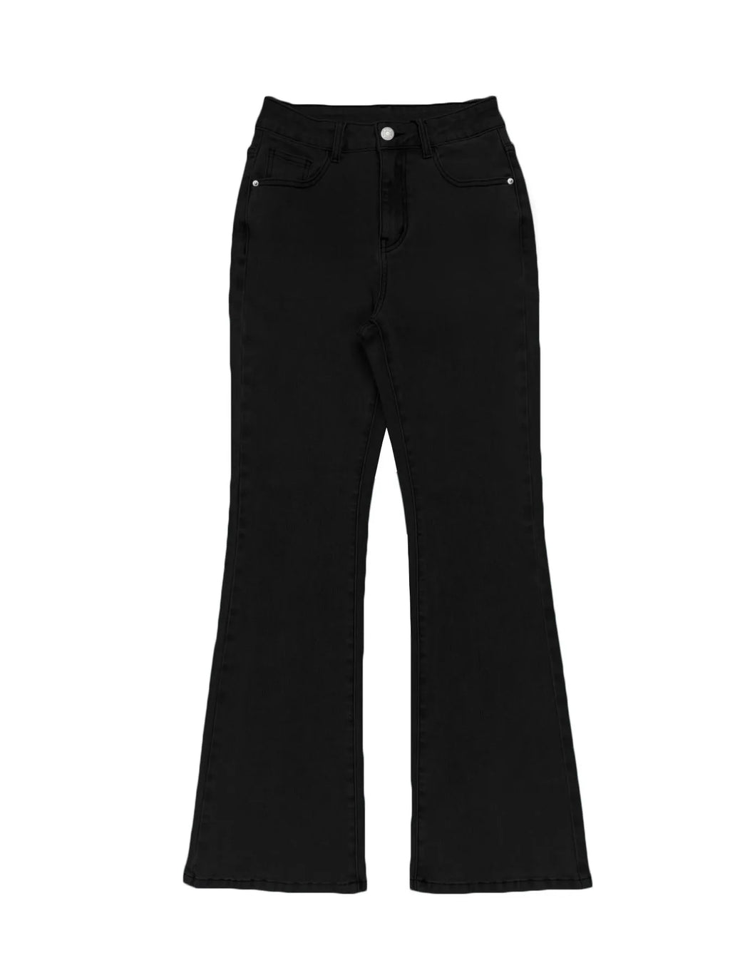 Saint Ivy Wide Leg Distressed Jeans