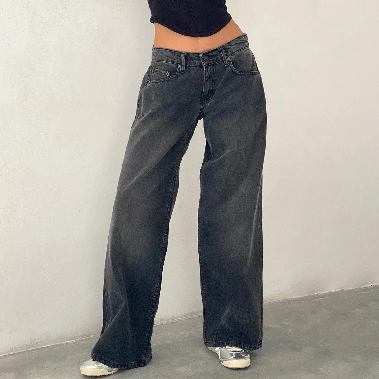Saint Ivy Baggy Boyfriend Jeans