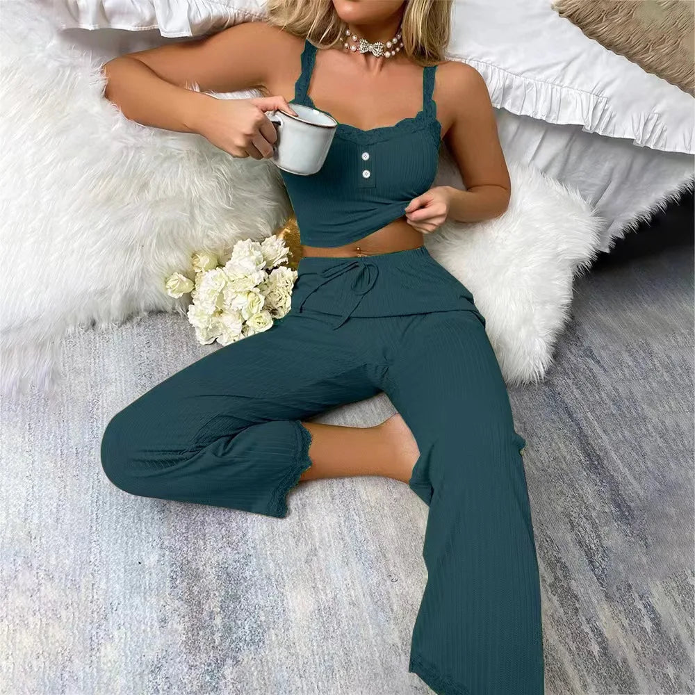 Satin Cozy PJ Set