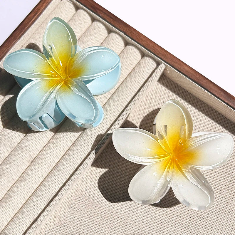 Flower Hair Claw Set