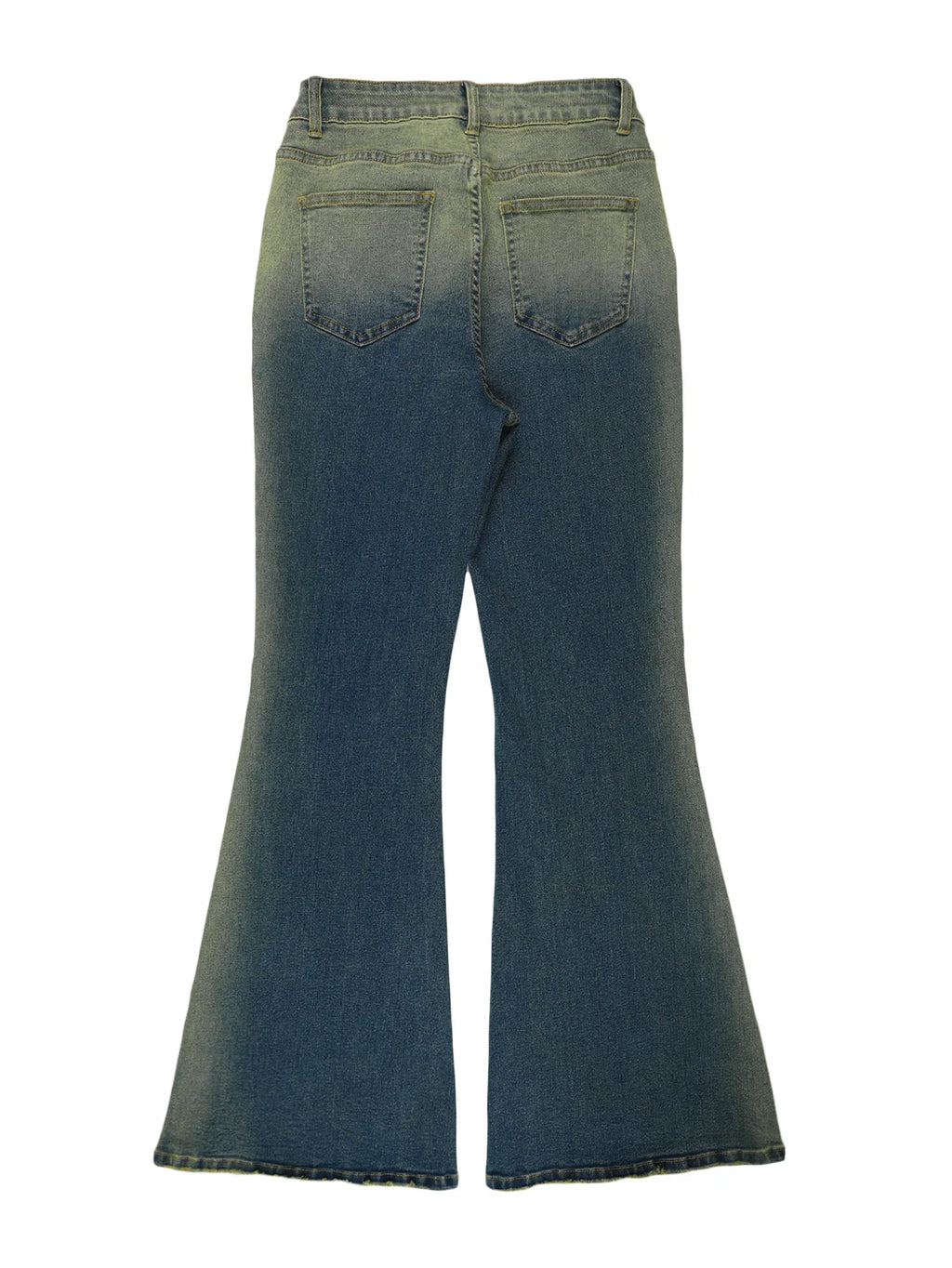 Saint Ivy Wide Leg Distressed Jeans