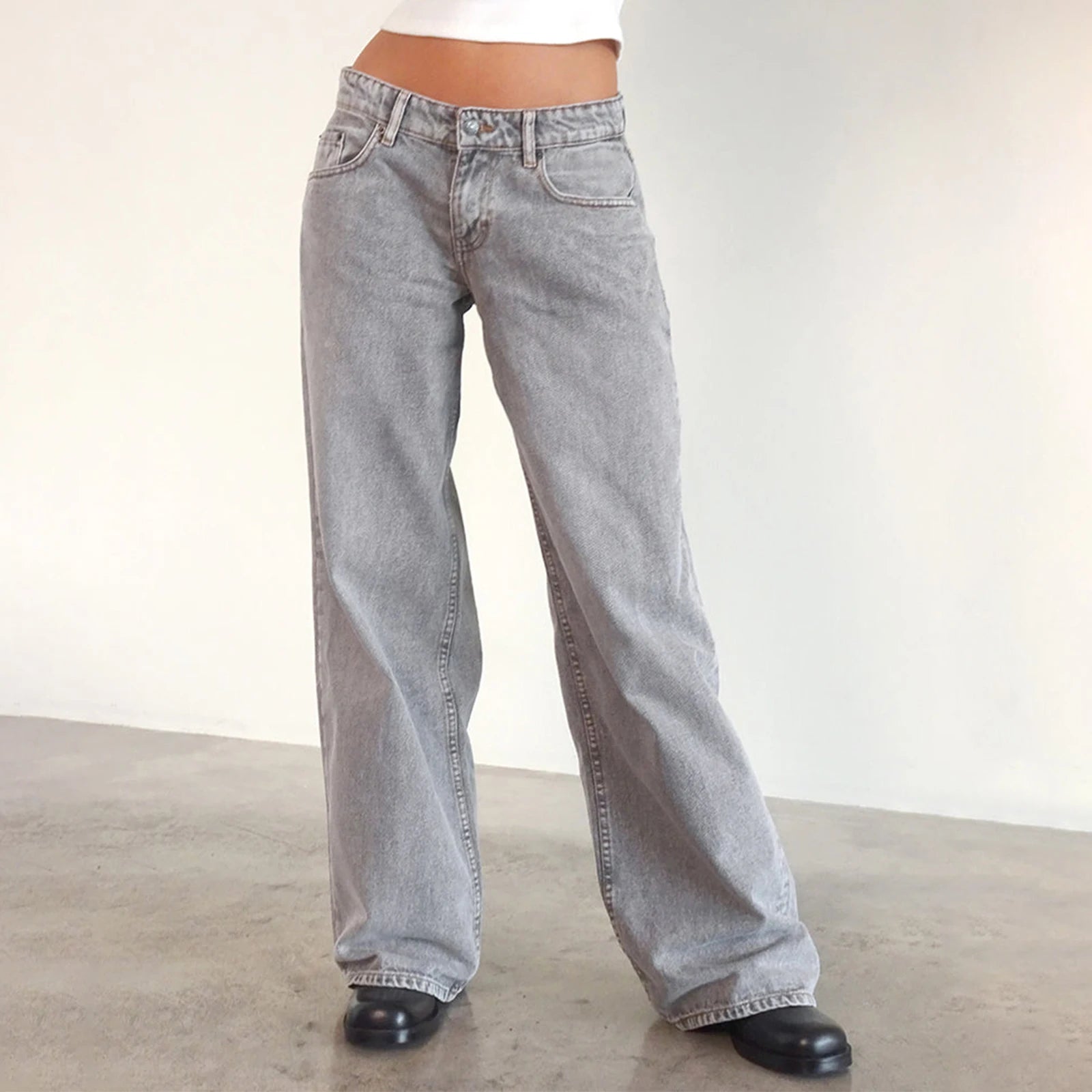 Saint Ivy Baggy Boyfriend Jeans