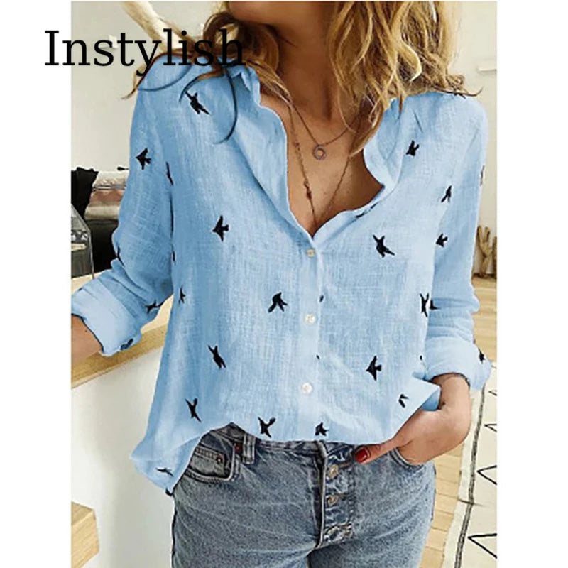 Linen Oversized Blouse