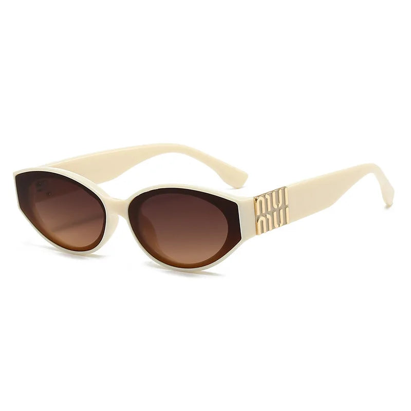 Oval Gradient Sunglasses