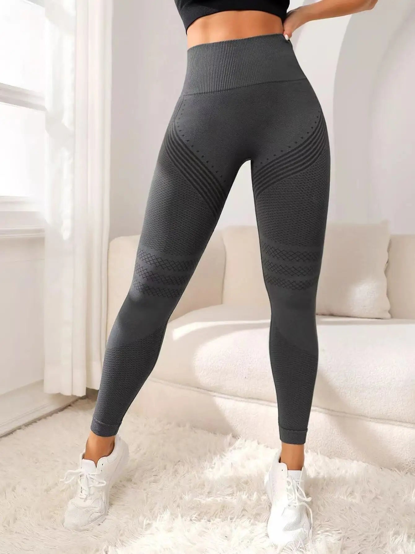 High Waist Butt Lifting Seamless Leggings
