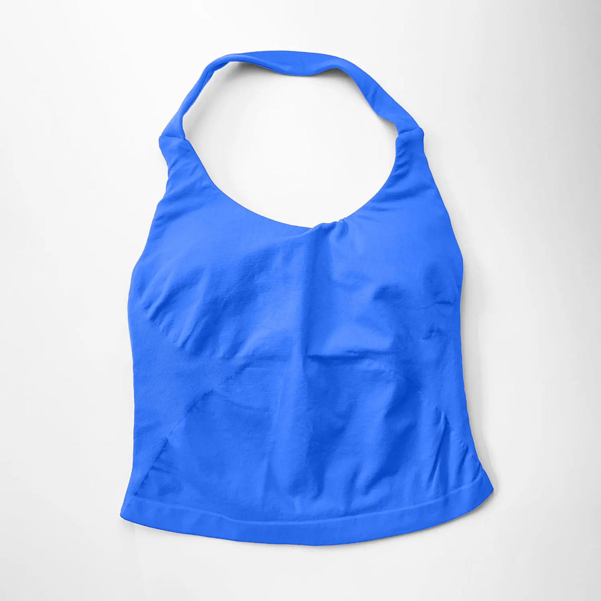 Halter Sports Bra Tank — Removable Chest Pad