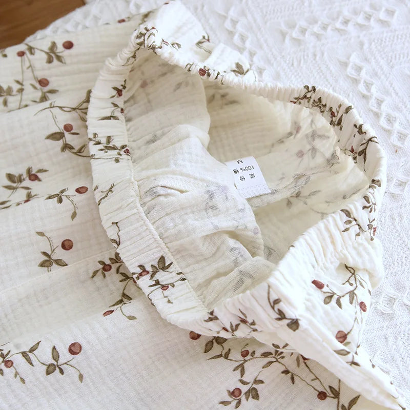 Crepe Cardigan Lounge Set
