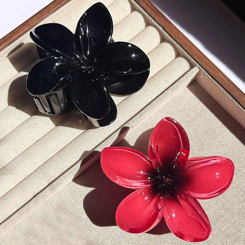 Flower Hair Claw Set