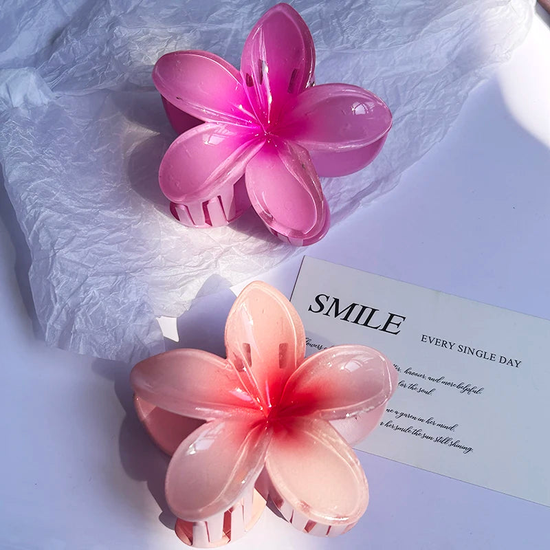 Flower Hair Claw Set