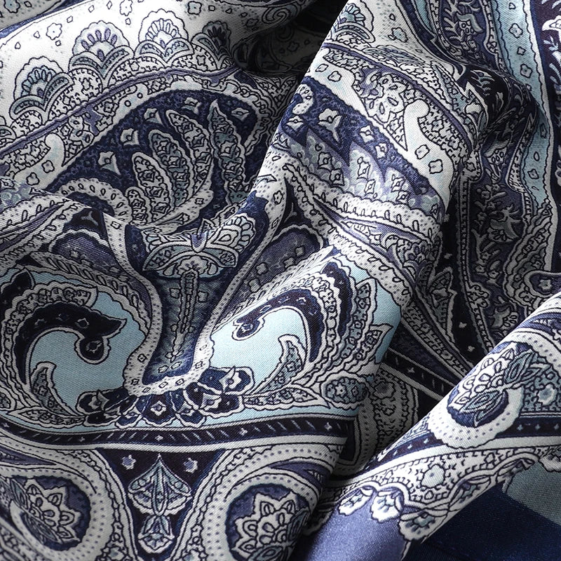 Bohemian Silk Square Scarf
