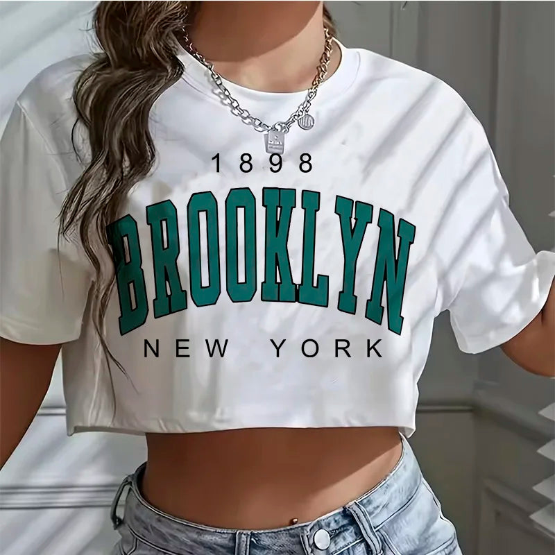 LA Crop Tee