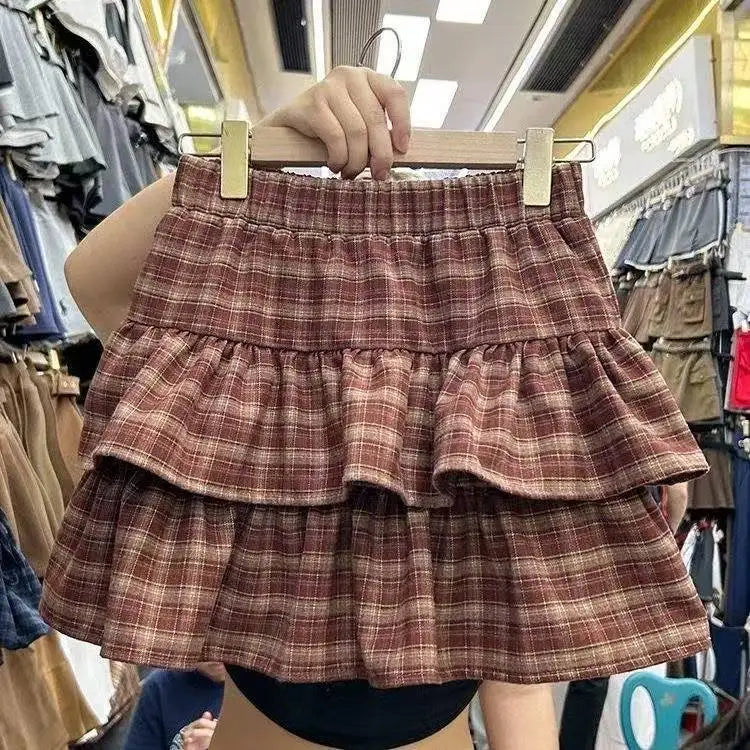 Y2K Riveted Belt A-Line Denim Mini Skirt