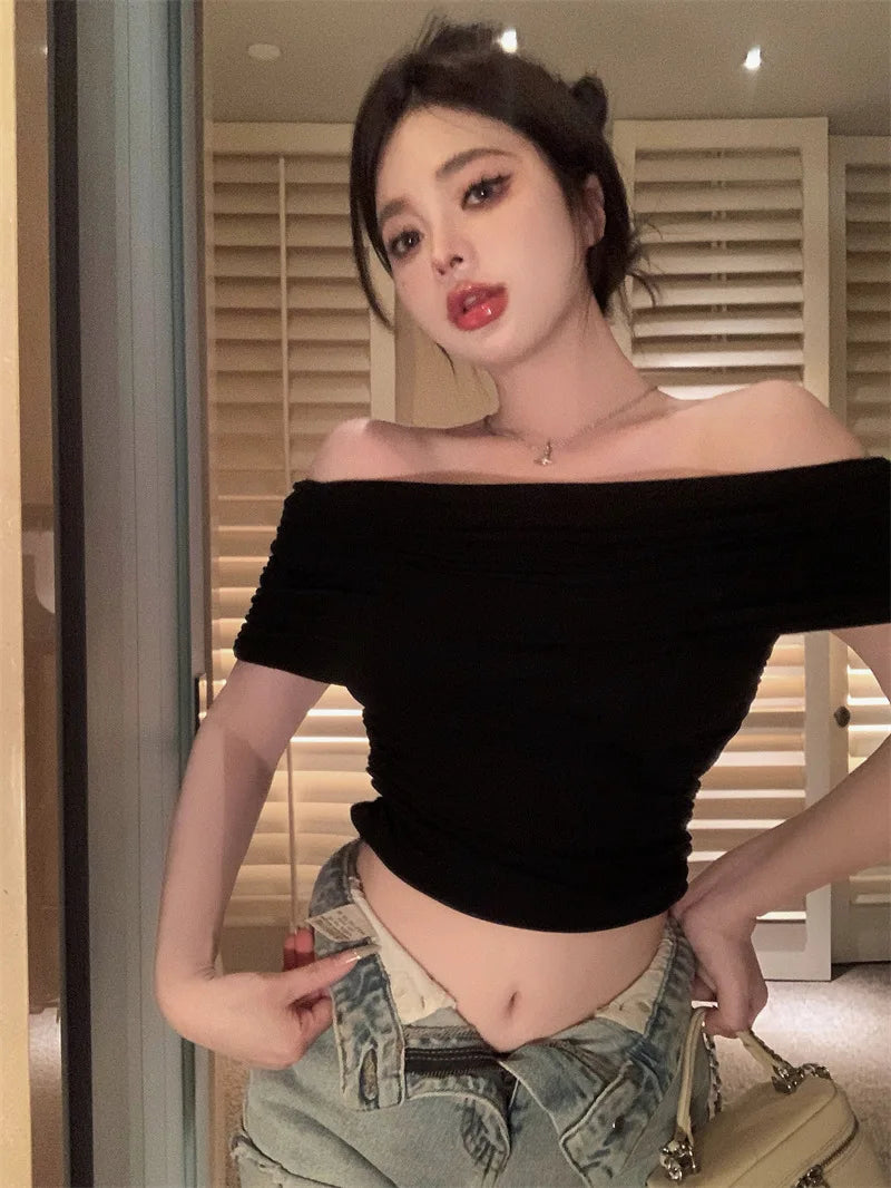 Bare Shoulder Tee