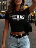 Lone Star Crop Tee