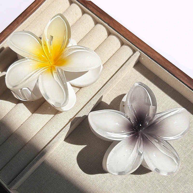 Flower Hair Claw Set
