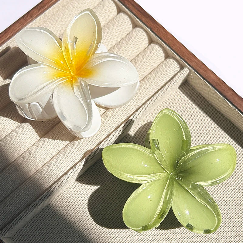 Flower Hair Claw Set
