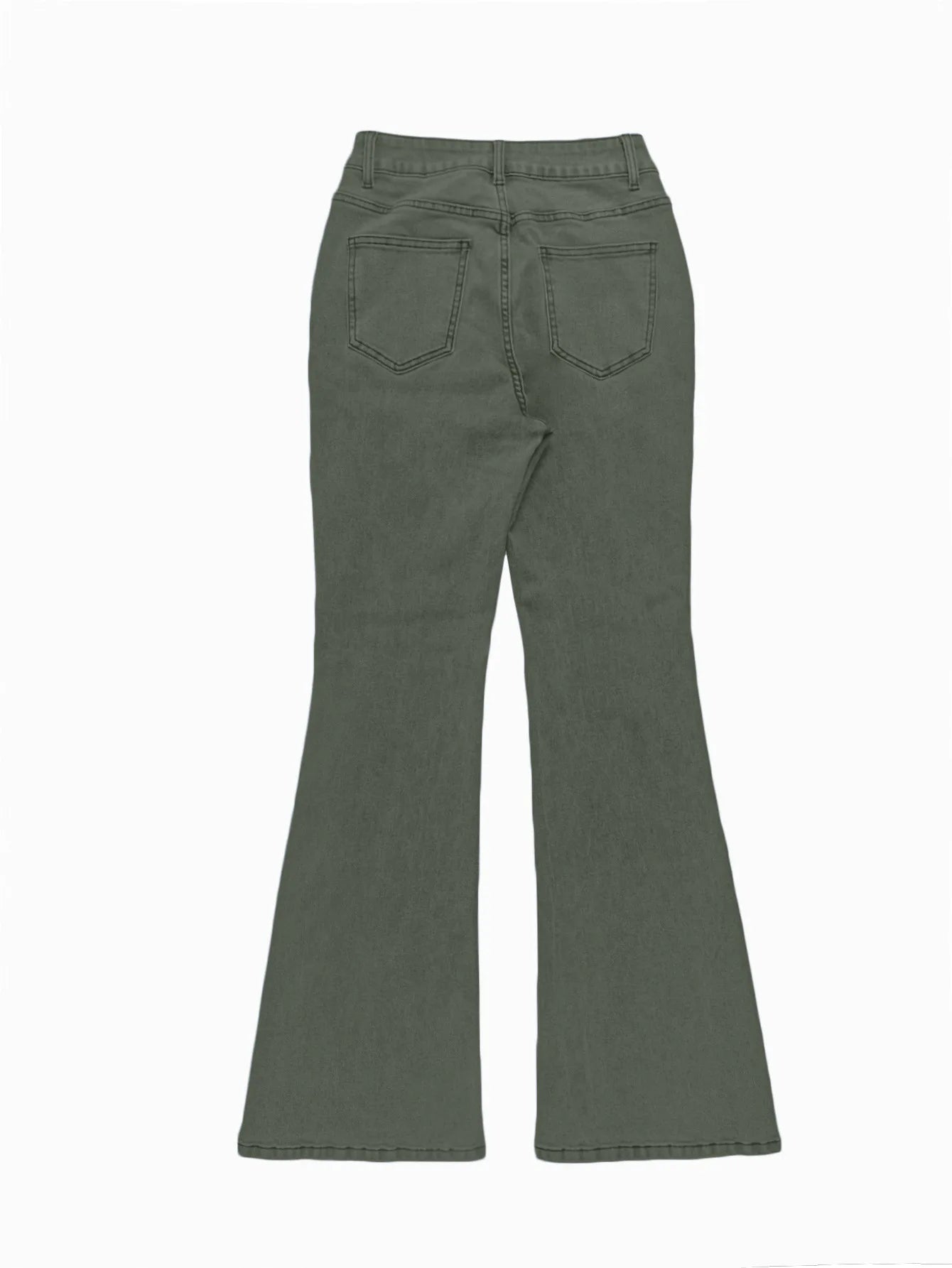 Saint Ivy Wide Leg Distressed Jeans