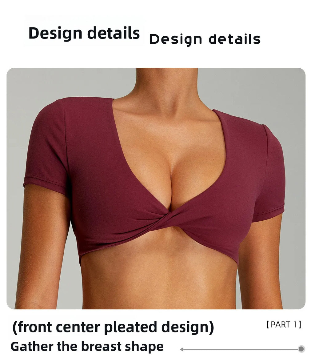Open Back Crop Top