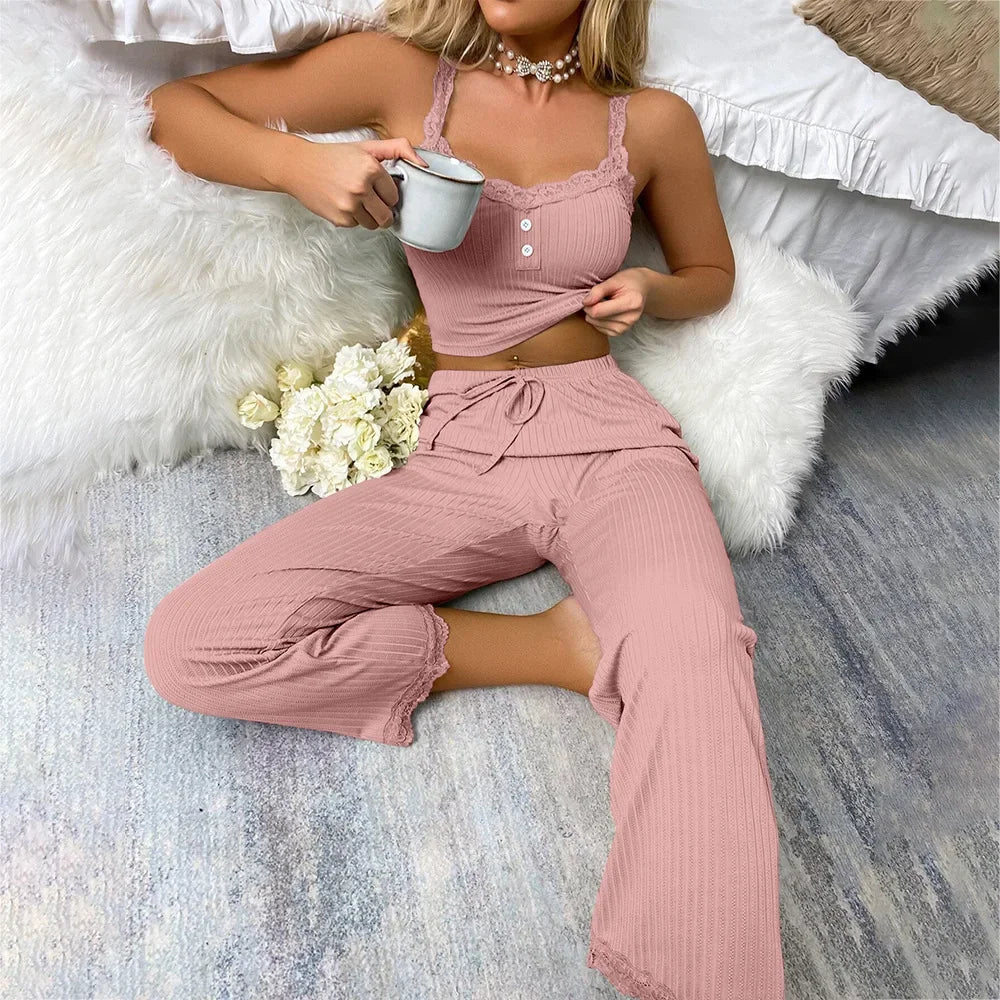 Satin Cozy PJ Set