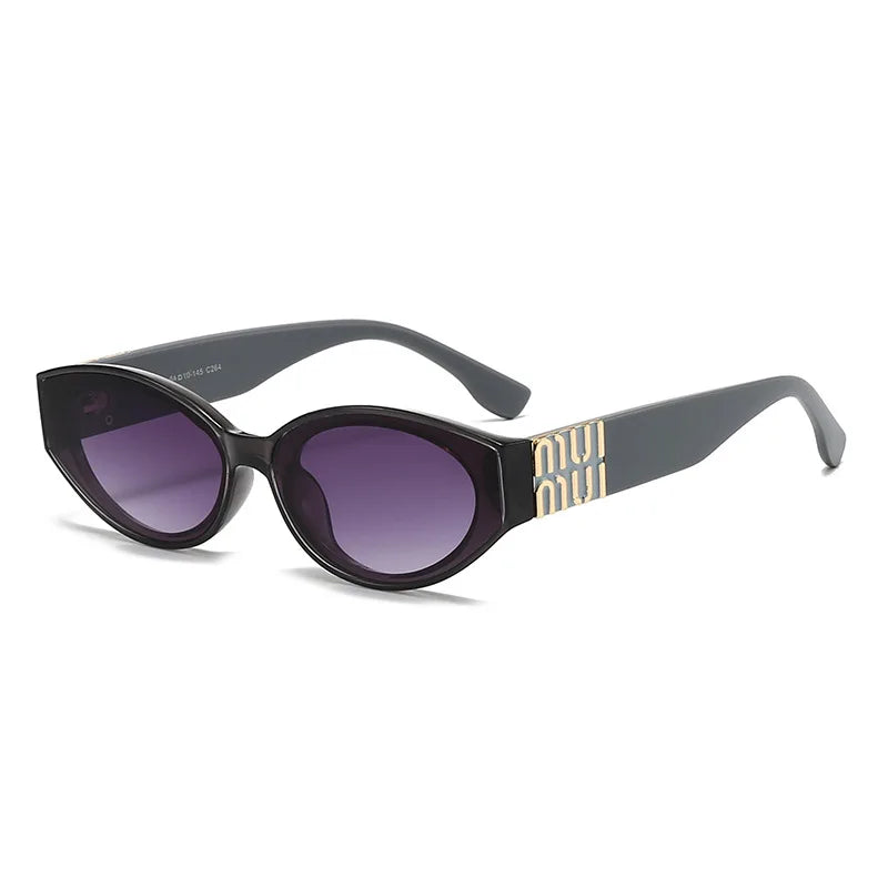 Oval Gradient Sunglasses