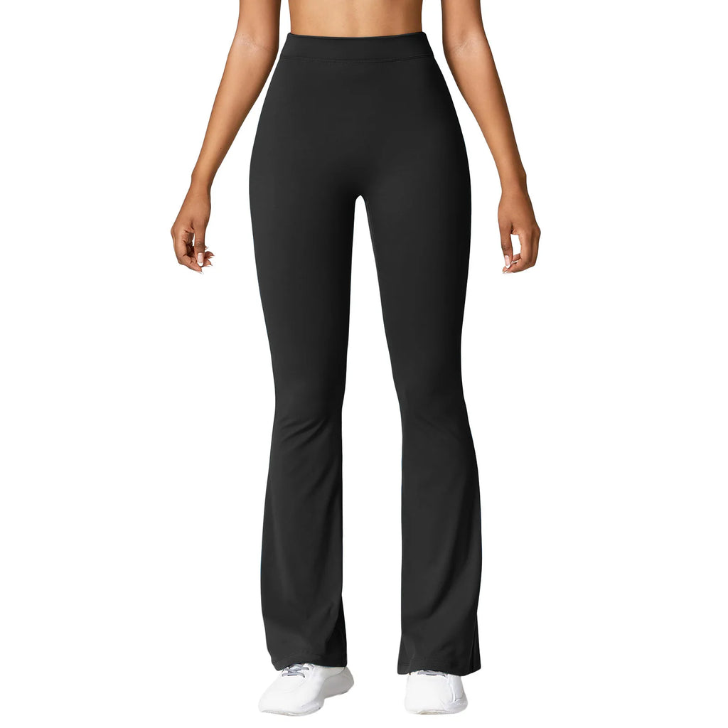 V-Back Flare Leggings