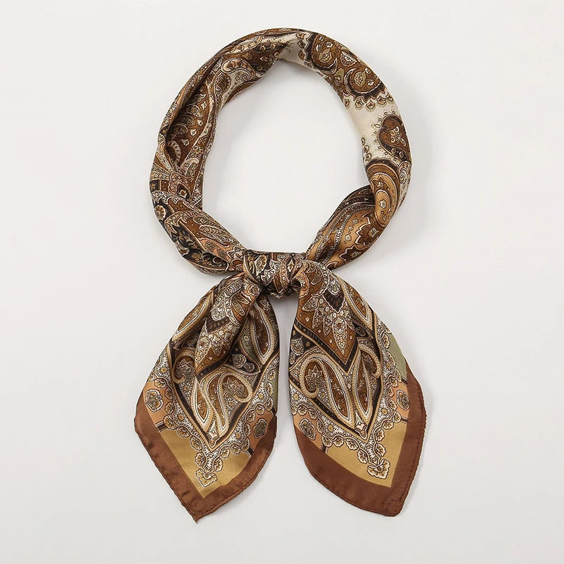 Bohemian Silk Square Scarf