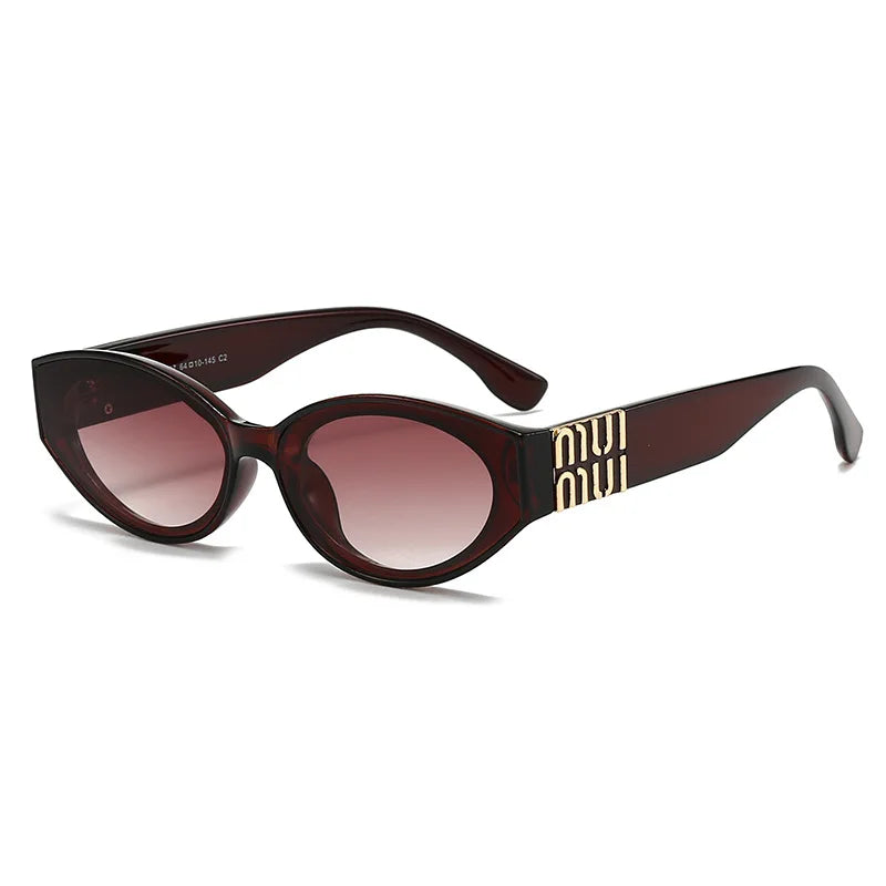 Oval Gradient Sunglasses