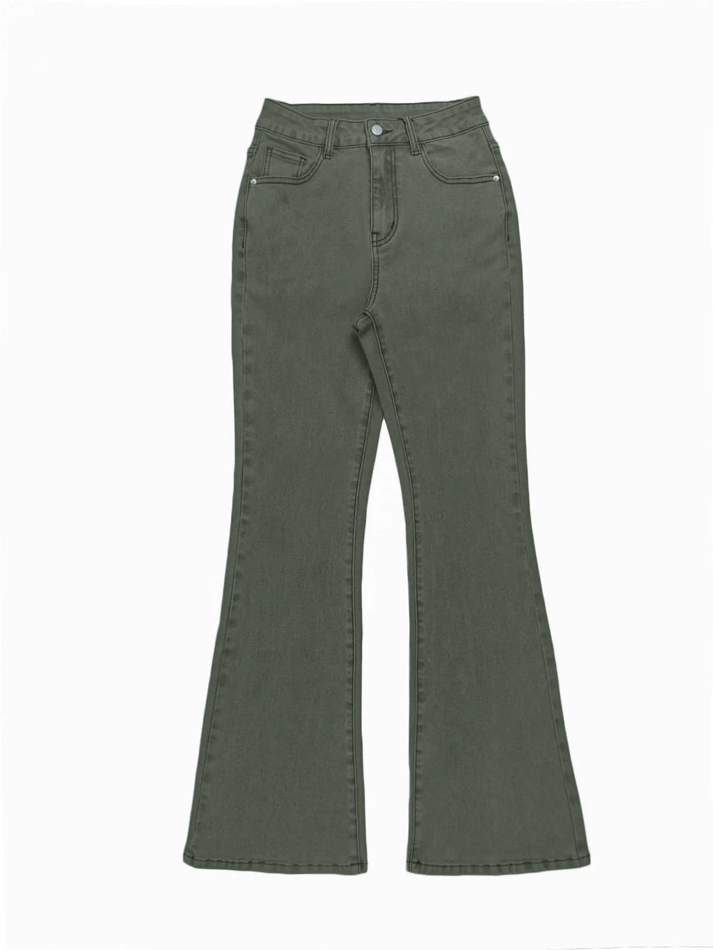 Saint Ivy Wide Leg Distressed Jeans