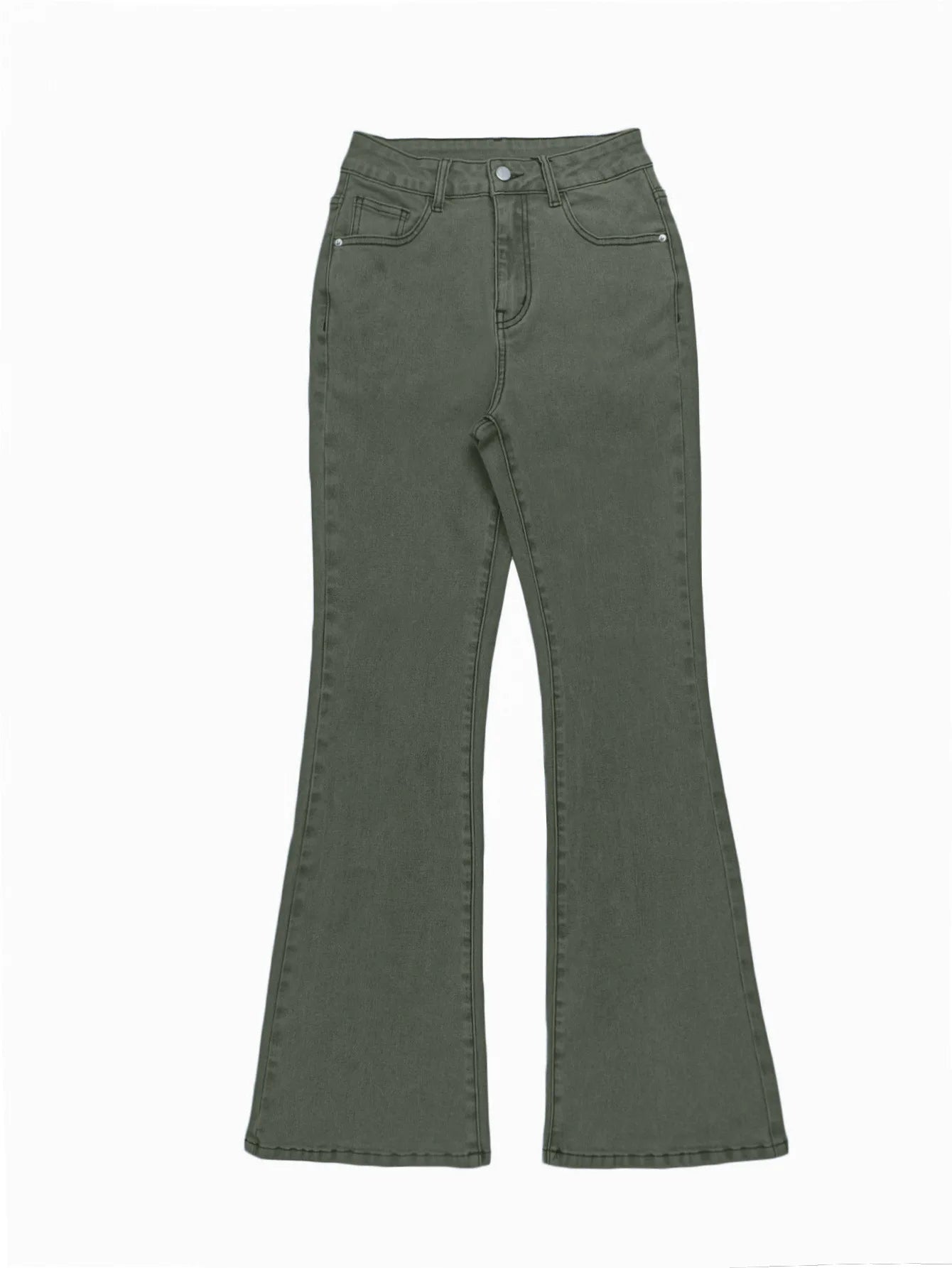 Saint Ivy Wide Leg Distressed Jeans