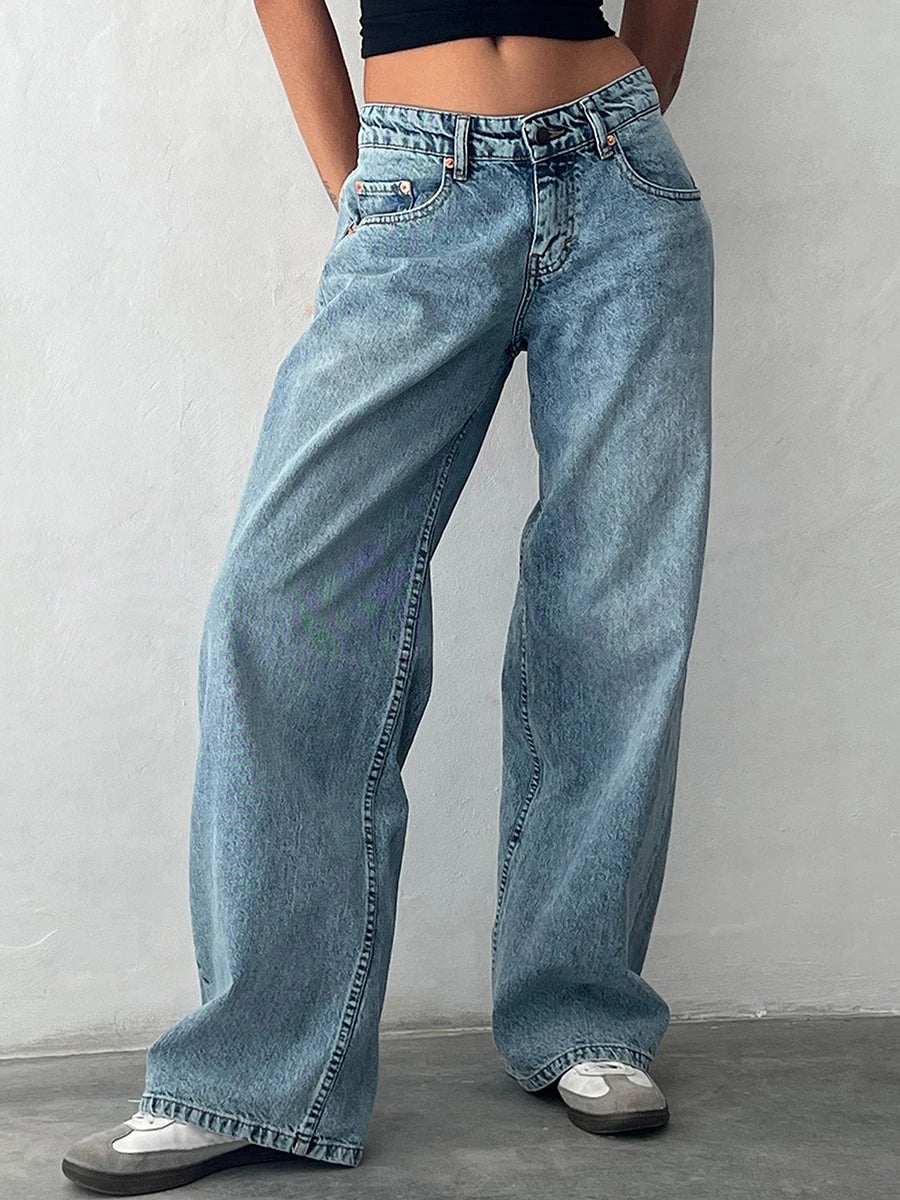 Saint Ivy Baggy Boyfriend Jeans