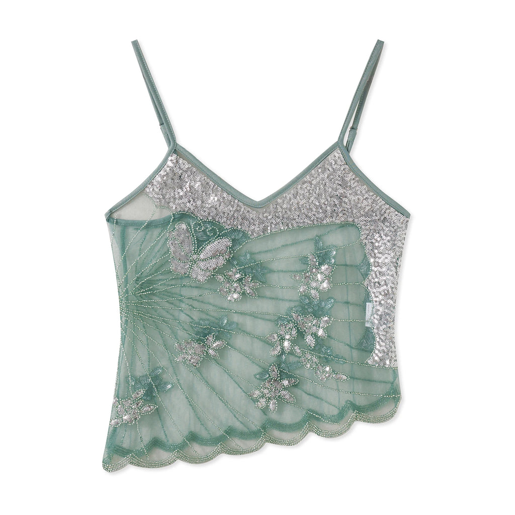 Fairy Y2K Lace Top Aesthetic Sexy Mesh Sheer Crop Top 90s Vintage Milkmaid Vest Chic Women Retro Streetwear