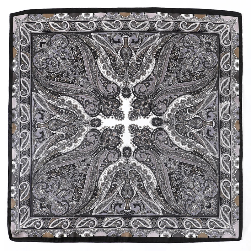 Bohemian Silk Square Scarf