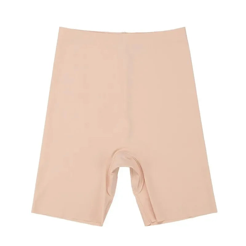 Flarixa Seamless High Waist Women Long Leg Girdle Panty Comfortable Seamless Long Panties Tummy Tight Seamless Shorts Panties