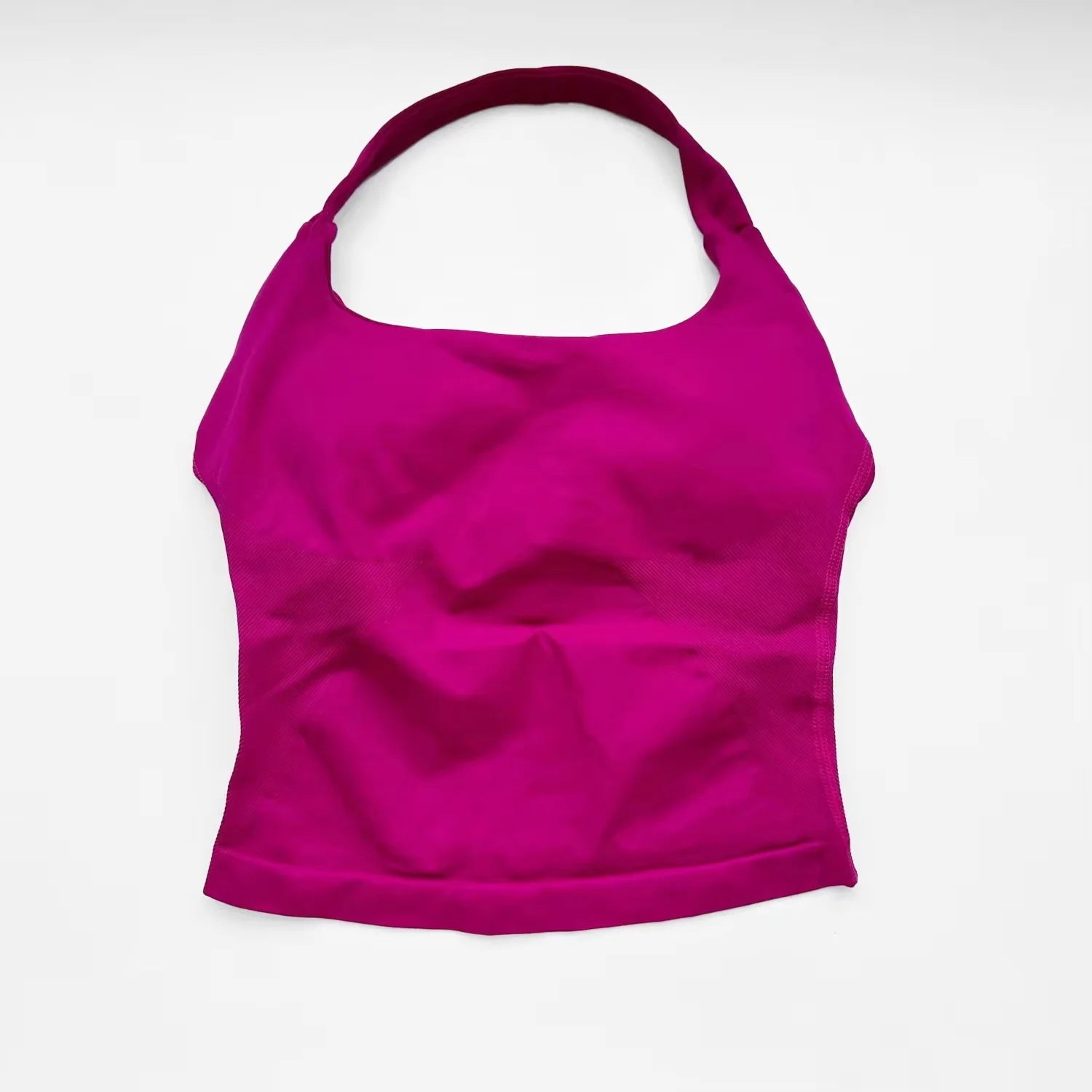 NCLAGEN NEW Halter Top Gym Clothes Woman Removable Chest Pad Yoga Tank Tops Push-up Sports Bra Fitness Workout Activewear